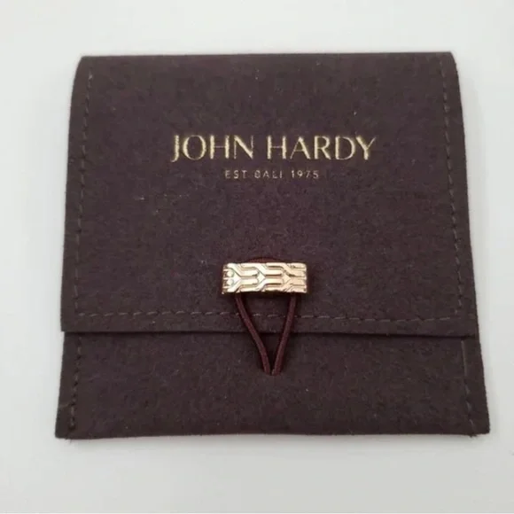 John Hardy Silver Teardrop Earrings - Picture 8 of 11